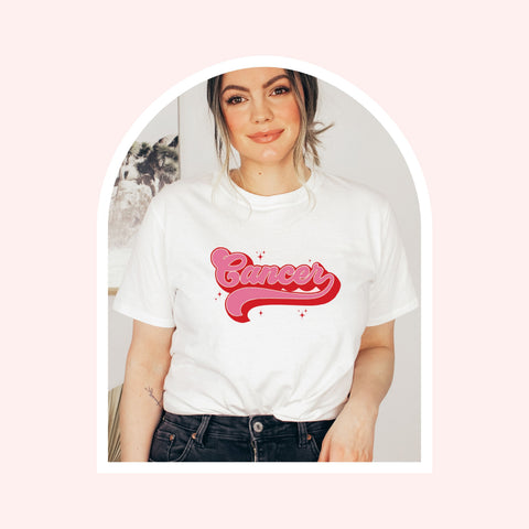 Cancer 70s retro zodiac shirt