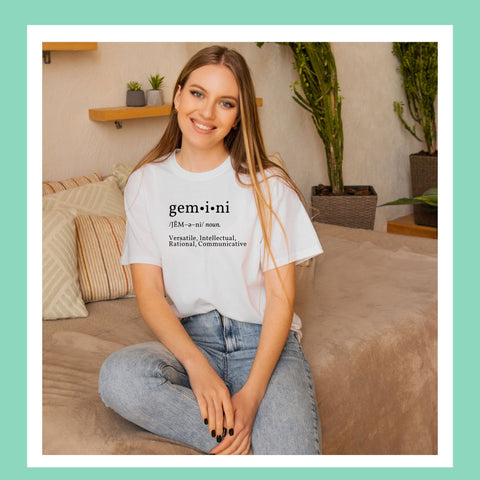 Gemini definition shirt