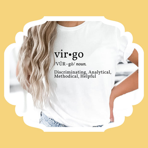 Virgo definition shirt
