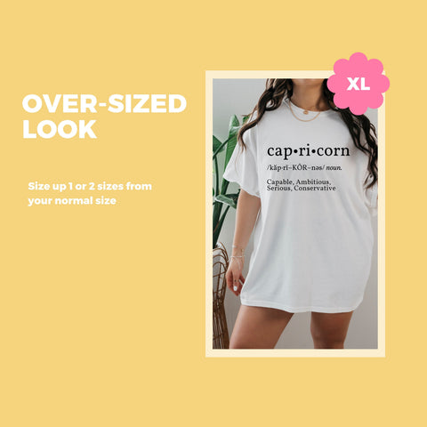 Capricorn definition shirt
