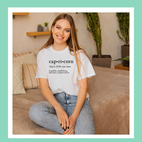 Capricorn definition shirt