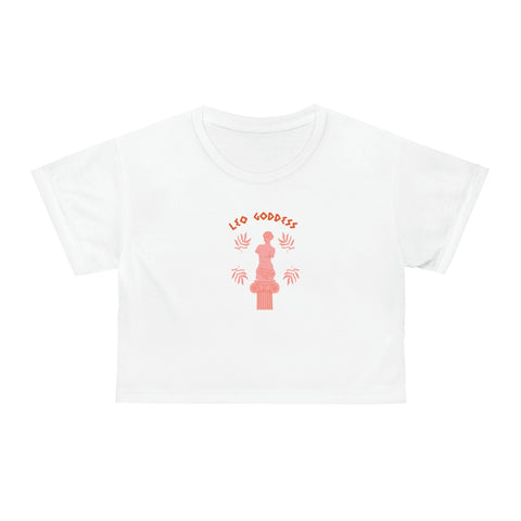 Leo Greek goddess crop top