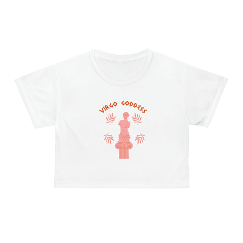 Virgo Greek goddess crop top