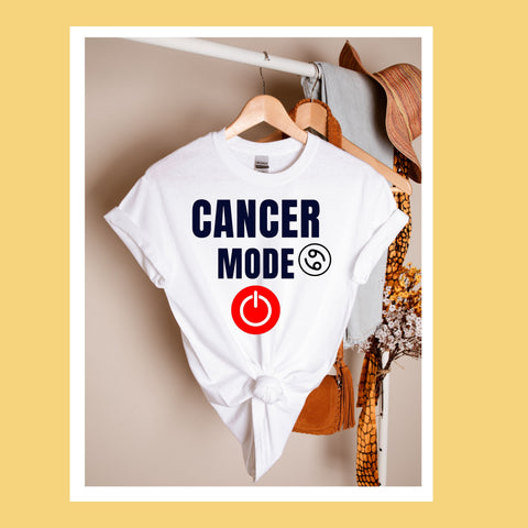 Cancer mode on shirt