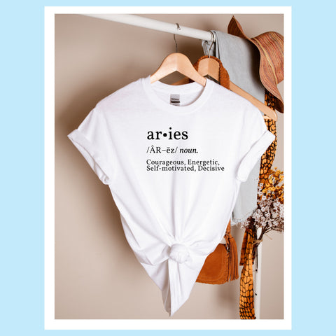 Aries definition shirt