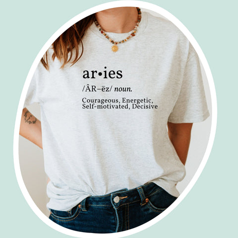 Aries definition shirt