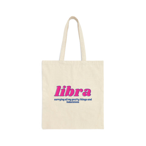 Libra sarcastic tote bag