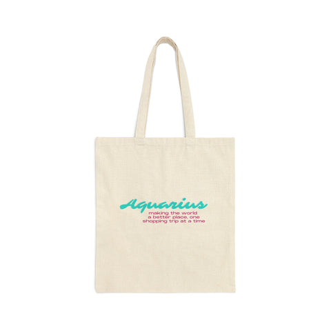 Aquarius sarcastic tote bag