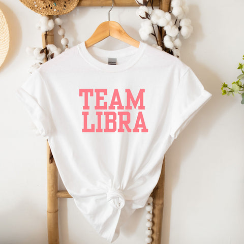 Team Libra varsity shirt