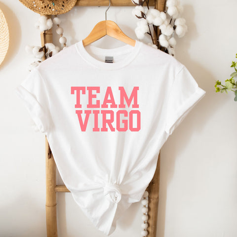 Team Virgo varsity shirt