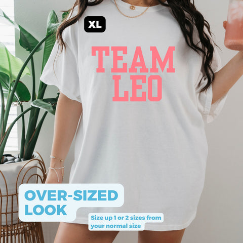 Team Leo varsity shirt