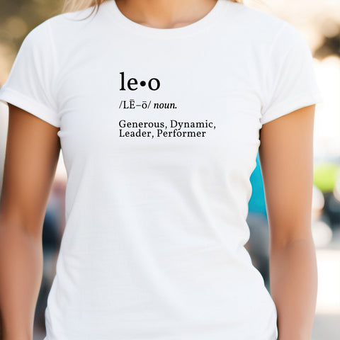 Leo definition shirt
