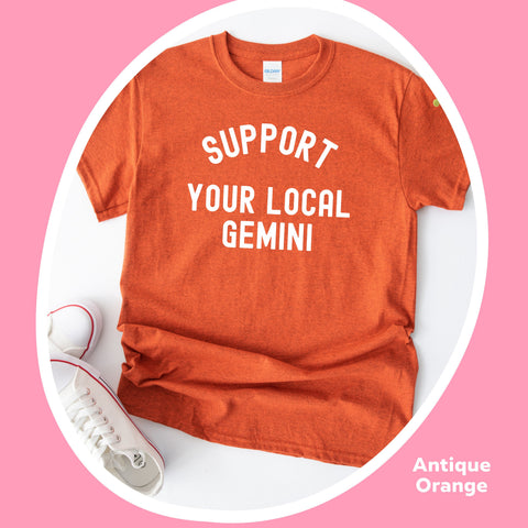 Support your local Gemini shirt