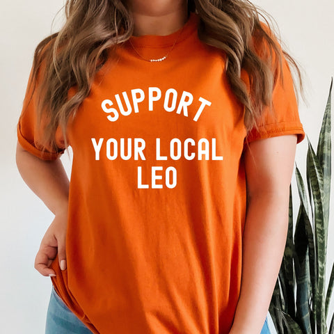 Support your local Leo shirt