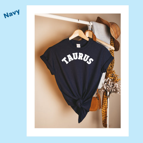 Taurus retro varsity shirt