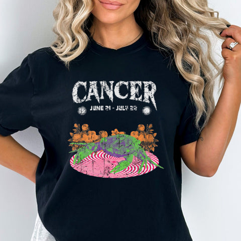 Cancer grunge rocker shirt