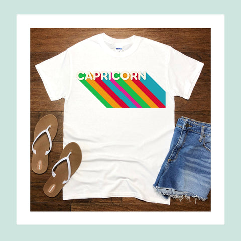 Capricorn rainbow shirt