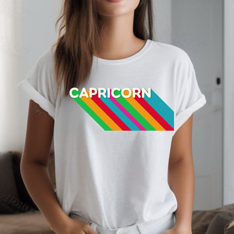 Capricorn rainbow shirt