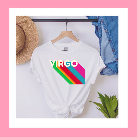 Virgo rainbow shirt