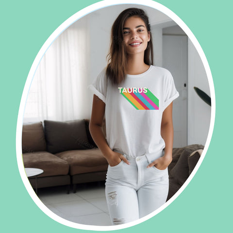 Taurus rainbow shirt
