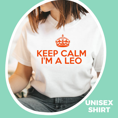 Leo keep calm shirt