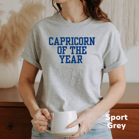 Capricorn of the year shirt