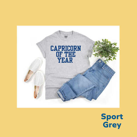 Capricorn of the year shirt