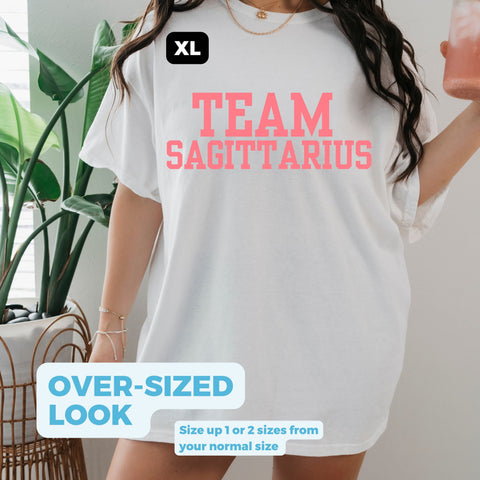 Team Sagittarius varsity shirt