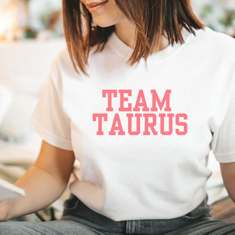 Team Taurus varsity shirt