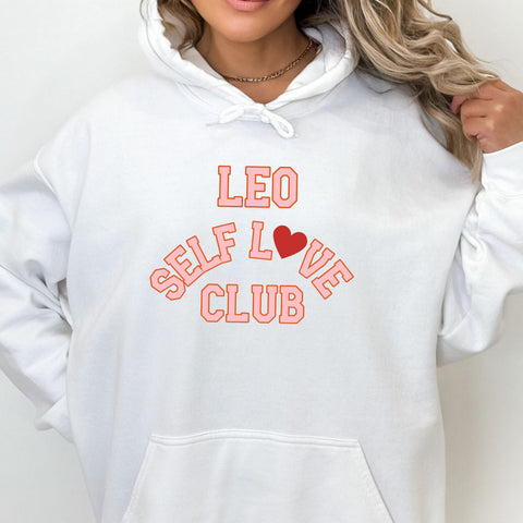 Leo self love club hoodie