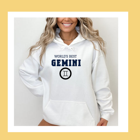 World's best Gemini hoodie