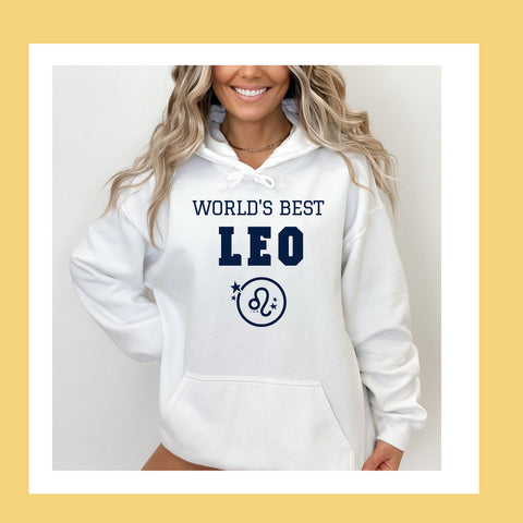 World's best Leo hoodie