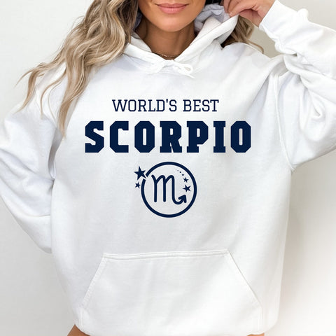 World's best Scorpio hoodie