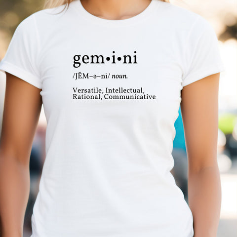 Gemini definition shirt