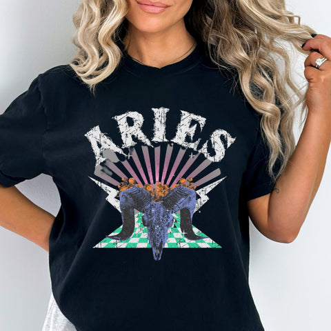 Aries grunge rocker shirt