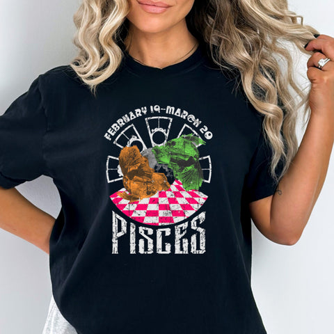 Pisces grunge rocker shirt