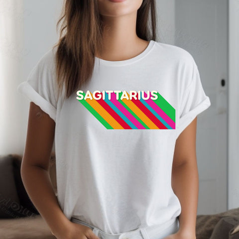 Sagittarius rainbow shirt