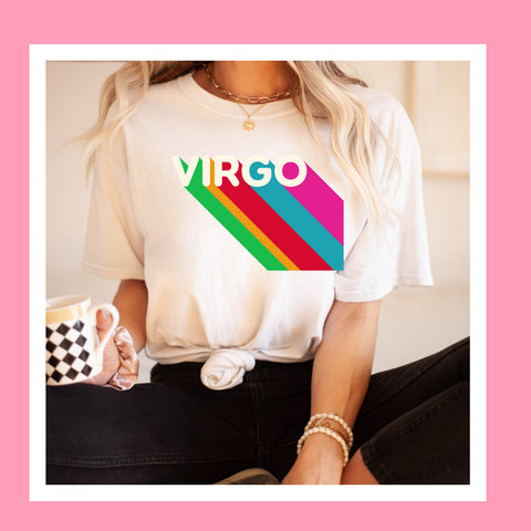 Virgo rainbow shirt