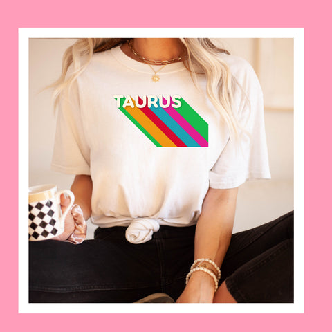 Taurus rainbow shirt
