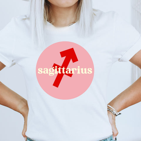 Sagittarius boss babe crop top