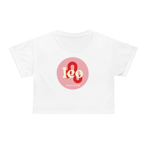 Leo boss babe crop top