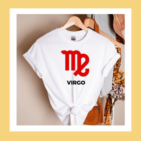 Virgo large red symbol
