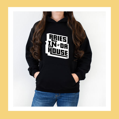 Aries In Da House hoodie