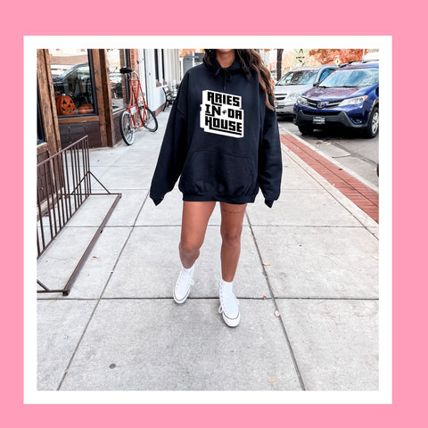 Aries In Da House hoodie