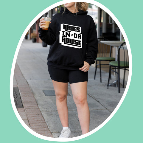Aries In Da House hoodie