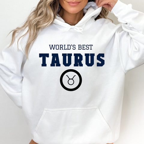 World's best Taurus hoodie