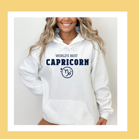 World's best Capricorn hoodie