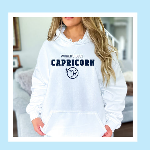 World's best Capricorn hoodie