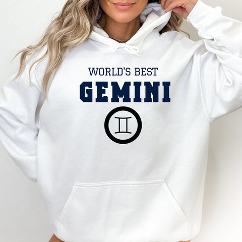 World's best Gemini hoodie
