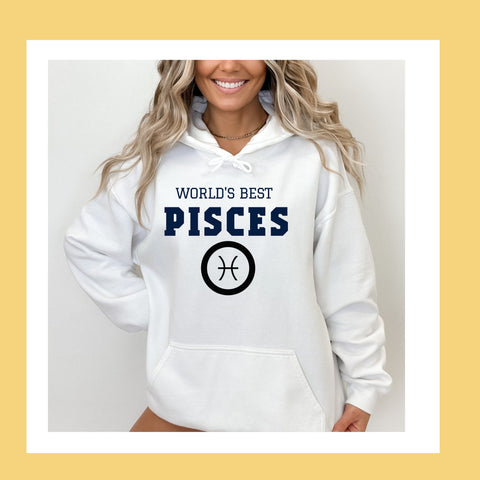 World's best Pisces hoodie